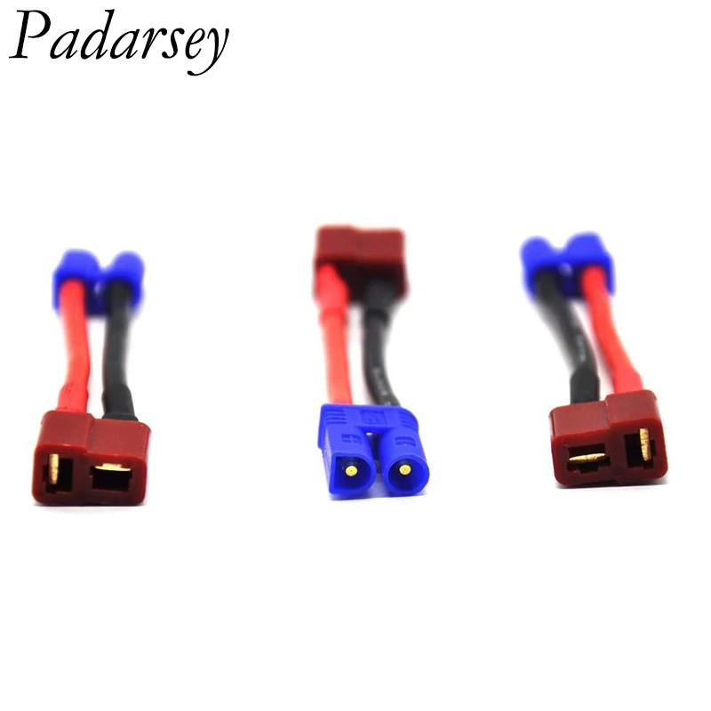 Padarsey-EC2 Male to Anti-Skid T-Plug  Ÿ  Ŀ , 16awg, 1.96 ġ/5cm ̾, RC Lipo ͸, 3 